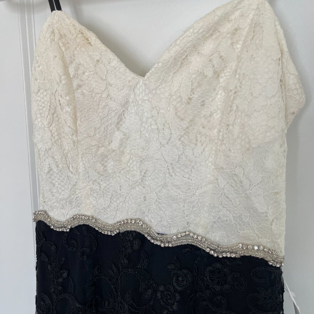 Tulle Black and White Prom/Wedding guest dress - Picture 8 of 11